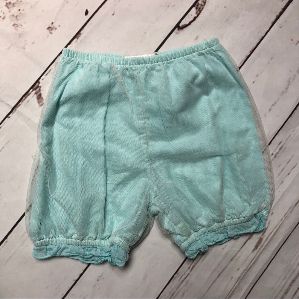 ‼️Blue Ruffle Top and Short Set - Picture 4 of 5